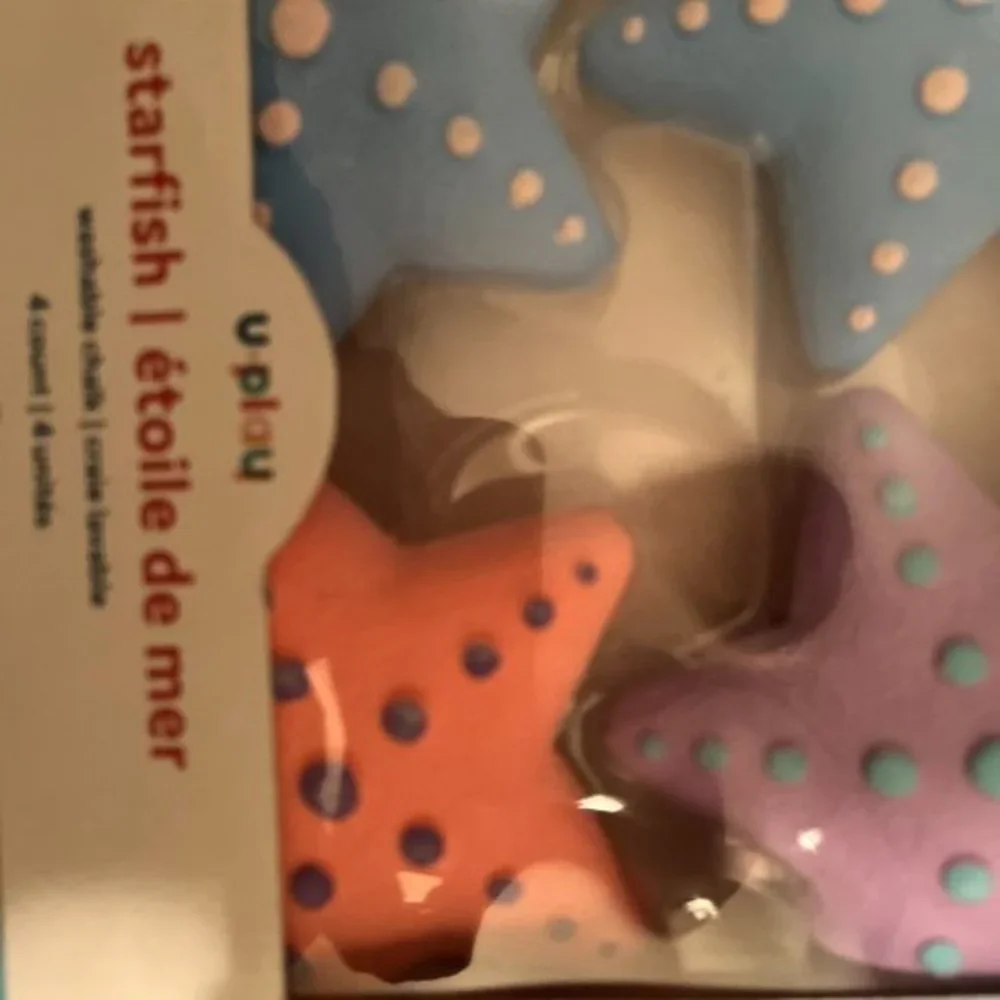 Chalk / Washable‎ Chalk /Starfish Themed (new)